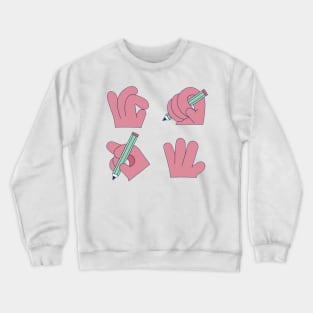 Hands on Crewneck Sweatshirt